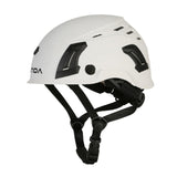 Maxbell Resistant Helmet with Visor Goggles for Outdoor Climbing White