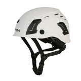 Maxbell Resistant Helmet with Visor Goggles for Outdoor Climbing White