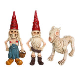 Maxbell Creative Gnome Statue Garden Outdoor Resin Home Figurines Funny Decor Male