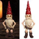 Maxbell Creative Gnome Statue Garden Outdoor Resin Home Figurines Funny Decor Male