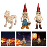 Maxbell Creative Gnome Statue Garden Outdoor Resin Home Figurines Funny Decor Male