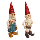 Maxbell Creative Gnome Statue Garden Outdoor Resin Home Figurines Funny Decor Male