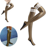 Maxbell 2mm Neoprene Wetsuit Long Socks Swimming Diving Stockings M Gold