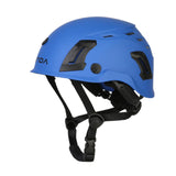 Maxbell Resistant Helmet with Visor Goggles for Outdoor Climbing Blue