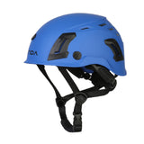 Maxbell Resistant Helmet with Visor Goggles for Outdoor Climbing Blue