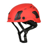 Maxbell Resistant Helmet with Visor Goggles for Outdoor Climbing Red