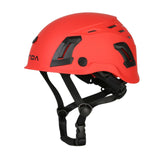 Maxbell Resistant Helmet with Visor Goggles for Outdoor Climbing Red