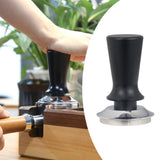 Maxbell Coffee Powder Distributor Leveler Tool Tamper Press Hammer Black 53mm