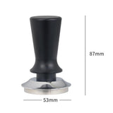 Maxbell Coffee Powder Distributor Leveler Tool Tamper Press Hammer Black 53mm