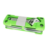 Maxbell Bike Multitool Tool Kit Tire Repair Punch Socket Bikes Accessories Green