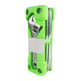 Maxbell Bike Multitool Tool Kit Tire Repair Punch Socket Bikes Accessories Green