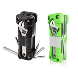 Maxbell Bike Multitool Tool Kit Tire Repair Punch Socket Bikes Accessories Green