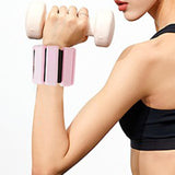 Maxbell Wrist Weights Bracelet Gym Exercise Yoga Fitness Training Running Black 1pc