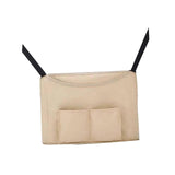 Maxbell Universal Car Net Pocket Handbag Holder Between Car Seat Storage Bag Beige