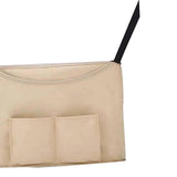 Maxbell Universal Car Net Pocket Handbag Holder Between Car Seat Storage Bag Beige