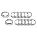 Maxbell Split-Type Wide Mouth Canning Lids Bands or Plates for Mason Jars 86mm Ring