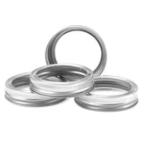 Maxbell Split-Type Wide Mouth Canning Lids Bands or Plates for Mason Jars 86mm Ring