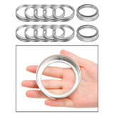 Maxbell Split-Type Wide Mouth Canning Lids Bands or Plates for Mason Jars 86mm Ring