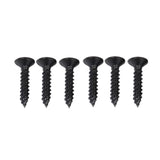 Maxbell 4 Inch Barn Door Lock Privacy Hook with Mounting Screws for Garage Closet Round Base