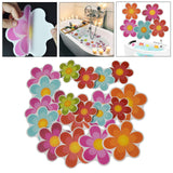 Maxbell 20x Bathtub Stickers Safety Flower Decals Tread Non Slip Anti-Skid Applique