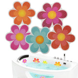 Maxbell 20x Bathtub Stickers Safety Flower Decals Tread Non Slip Anti-Skid Applique