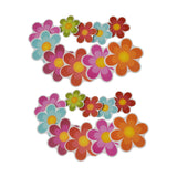 Maxbell 20x Bathtub Stickers Safety Flower Decals Tread Non Slip Anti-Skid Applique