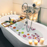 Maxbell 20x Bathtub Stickers Safety Flower Decals Tread Non Slip Anti-Skid Applique