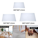 Maxbell Office Computer Carpet Protector Chair Mat 1.5mm Thick PVC Mat 40x60cm