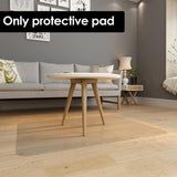 Maxbell Office Computer Carpet Protector Chair Mat 1.5mm Thick PVC Mat 40x60cm