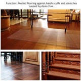 Maxbell Office Computer Carpet Protector Chair Mat 1.5mm Thick PVC Mat 40x60cm