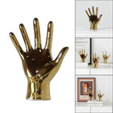 Maxbell Hand Gesture Sculpture Ornament Figurine Statue Office Cabinet Artwork A