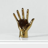 Maxbell Hand Gesture Sculpture Ornament Figurine Statue Office Cabinet Artwork A