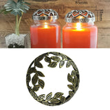 Maxbell Jar Candles Topper Candle Cover Candle Lid Shades Sleeve Tree Branch