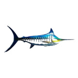 Large Metal Shark Wall Decor Art Ocean Fish Hanging Wall Sculpture F Large