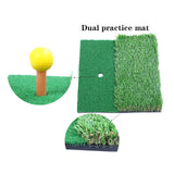 Maxbell Golf Chipping Net Golfing Target Practice Mat, Ball, Tees, Backyard Orange