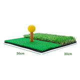 Maxbell Golf Chipping Net Golfing Target Practice Mat, Ball, Tees, Backyard Orange