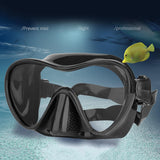 Maxbell Adults Free Diving Mask Leakproof No Fogging Scuba Diving Glasses Black