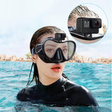 Maxbell Adults Free Diving Mask Leakproof No Fogging Scuba Diving Glasses Black