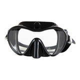 Maxbell Adults Free Diving Mask Leakproof No Fogging Scuba Diving Glasses Black