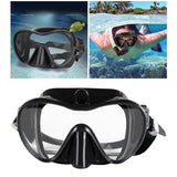 Maxbell Adults Free Diving Mask Leakproof No Fogging Scuba Diving Glasses Black