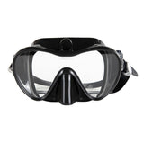 Maxbell Adults Free Diving Mask Leakproof No Fogging Scuba Diving Glasses Black