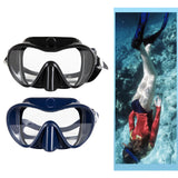 Maxbell Adults Free Diving Mask Leakproof No Fogging Scuba Diving Glasses Black