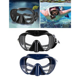 Maxbell Adults Free Diving Mask Leakproof No Fogging Scuba Diving Glasses Black