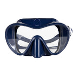 Maxbell Adults Free Diving Mask Leakproof No Fogging Scuba Diving Glasses Blue