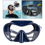 Maxbell Adults Free Diving Mask Leakproof No Fogging Scuba Diving Glasses Blue