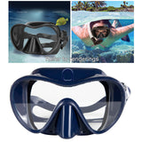 Maxbell Adults Free Diving Mask Leakproof No Fogging Scuba Diving Glasses Blue