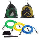 Maxbell 4m Swimming Resistance Belt Swim Tether Trainer Training Aids Black 10mm