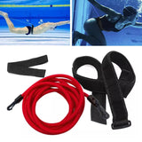 Maxbell 4m Swimming Resistance Belt Swim Tether Trainer Training Aids Red 10mm