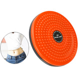 Maxbell Waist Twist Board Plate Fitness Exercise Massage Balance Foot Plate Orange