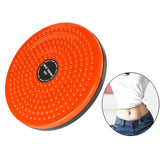 Maxbell Waist Twist Board Plate Fitness Exercise Massage Balance Foot Plate Orange